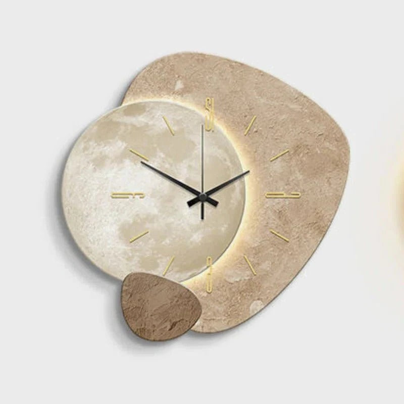 Belro minimalist wall clock with sleek design, round face, and simple black hands suitable for modern home decor.
