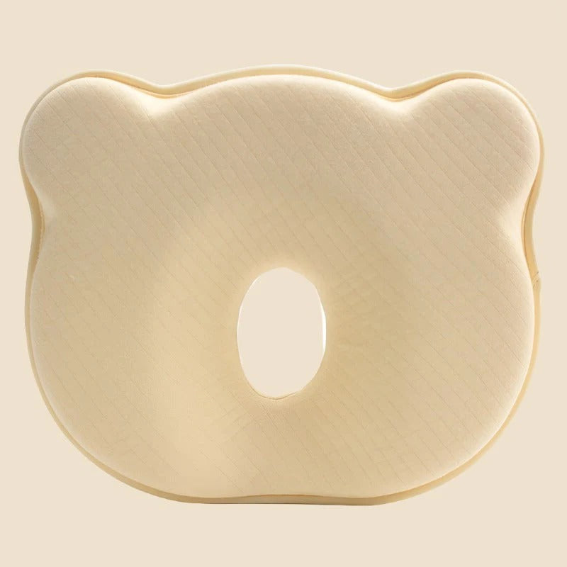 Belro ergonomic baby pillow with soft fabric and contoured design, ideal for supporting infants in bedding and nursery setups.
