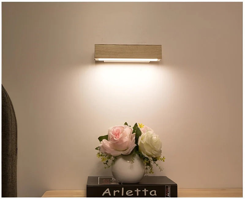 Wall-mounted LED lamp from Belro for outdoor home and garden lighting, featuring a modern design and durable construction.