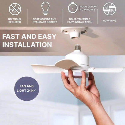 Belro ceiling-mounted outdoor fan installed in a home patio, featuring a sleek design and metal blades for efficient cooling.