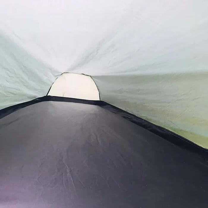 Belro ultralight single-person tent set up outdoors, showcasing lightweight, compact design ideal for backpacking adventures.