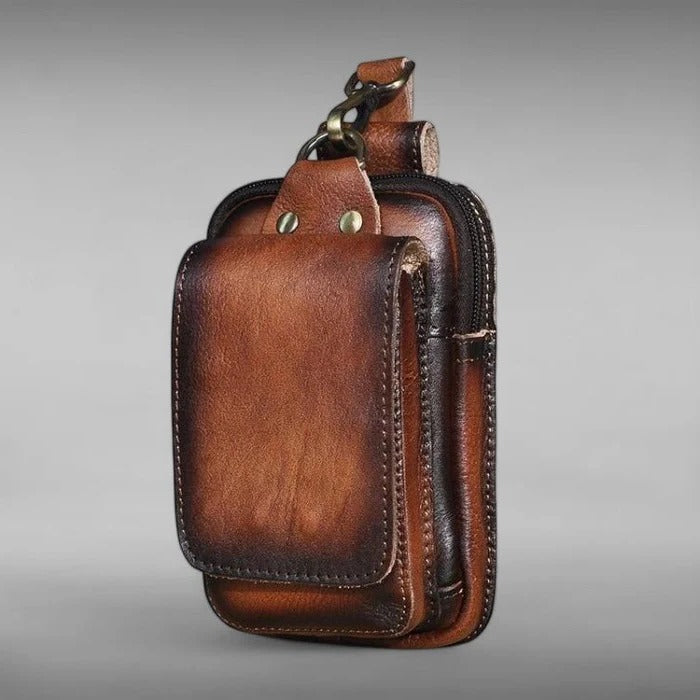 Belro belt bag for daily organization, featuring adjustable strap and multiple compartments for convenient storage and hands-free use.