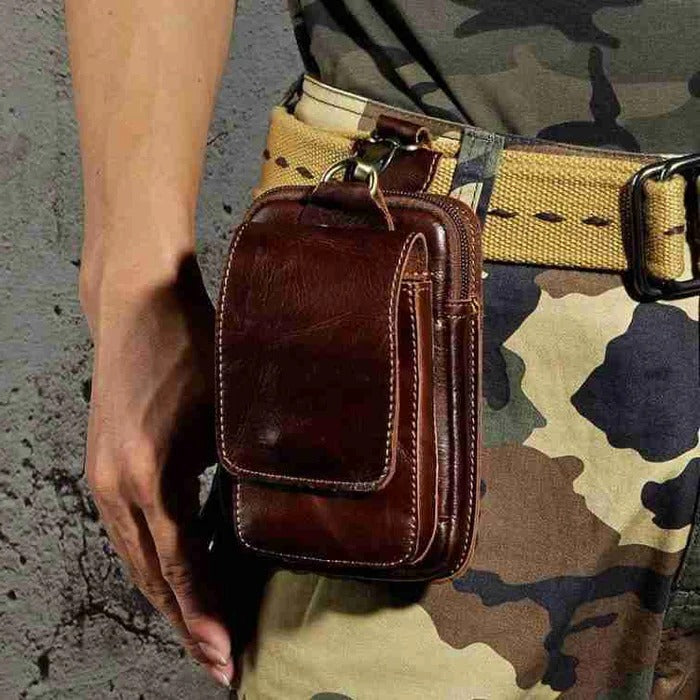 Belro belt bag for daily organization, compact luggage and accessories, featuring adjustable strap and multiple compartments.