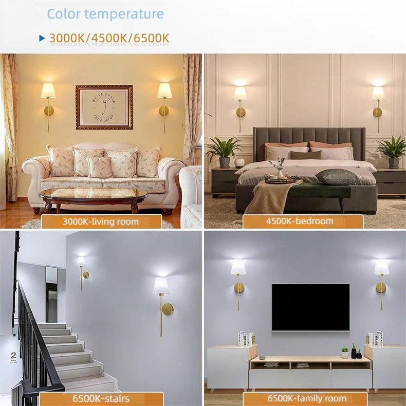 Belro wireless wall lights mounted outdoors, modern LED fixtures for garden or patio lighting in a home and garden setting.