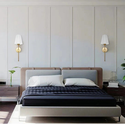 Belro wireless wall lights for outdoor home and garden use, mounted on a wall with a modern design and warm illumination.