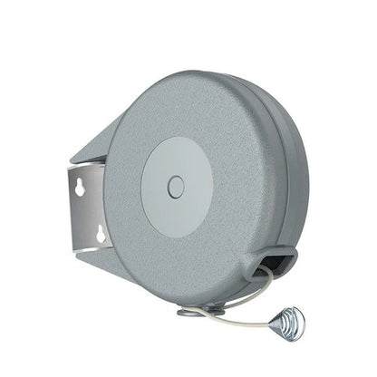 Belro retractable washing line with swivel wall mount for indoor or outdoor laundry drying, sturdy and easy to install.