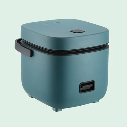 Belro mini rice cooker for home use, compact kitchen appliance with a sleek design and easy-to-use control panel.
