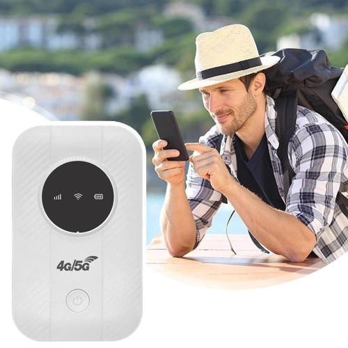 Belro portable WiFi router, compact electronic device with multiple antennas for high-speed wireless internet connectivity.
