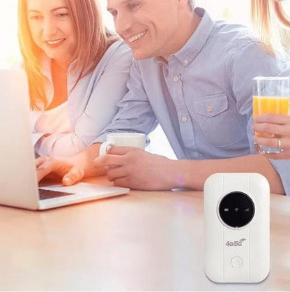 Belro portable WiFi router with compact design and multiple antennas for reliable wireless internet access.