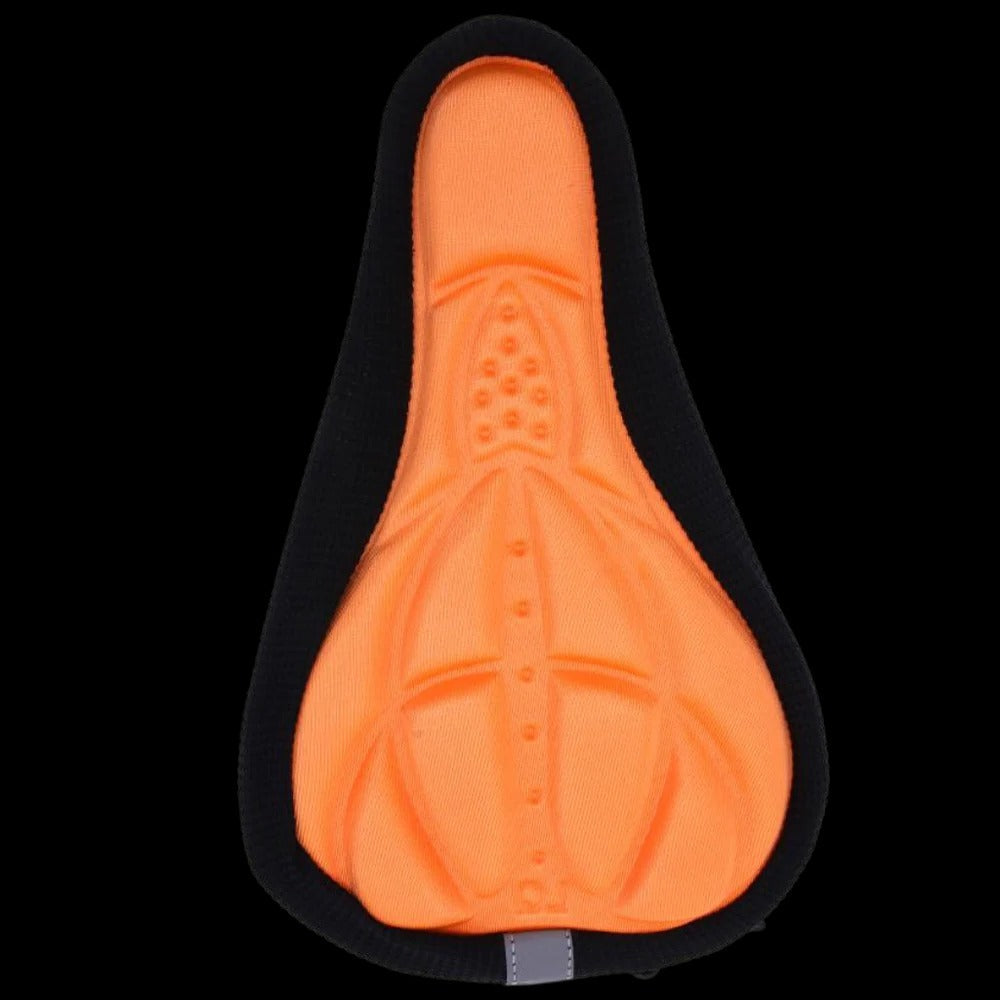 Belro padded bike seat cushion with ergonomic design, suitable for outdoor cycling, providing comfort and support during rides.