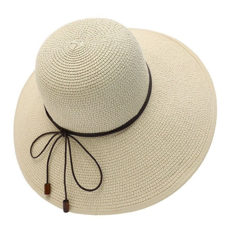 Belro wide brim summer hat with a woven straw design, featuring a wide brim for sun protection, perfect for outdoor summer activities.