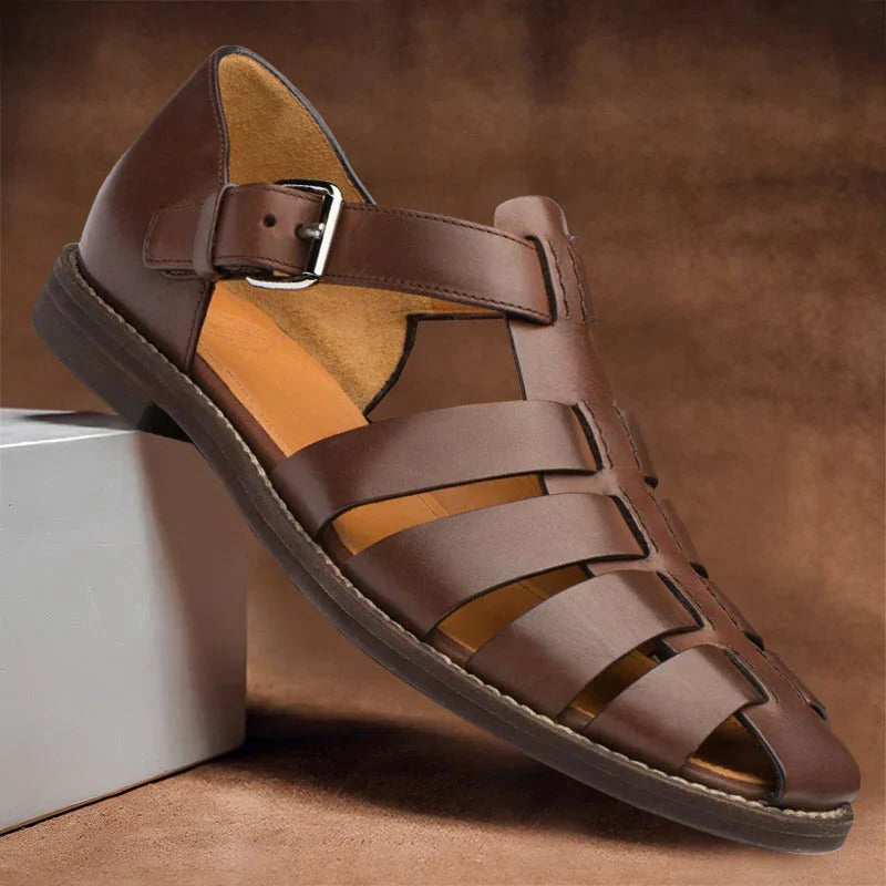 Belro men's adjustable sandals featuring straps and cushioned soles, ideal for casual summer wear.