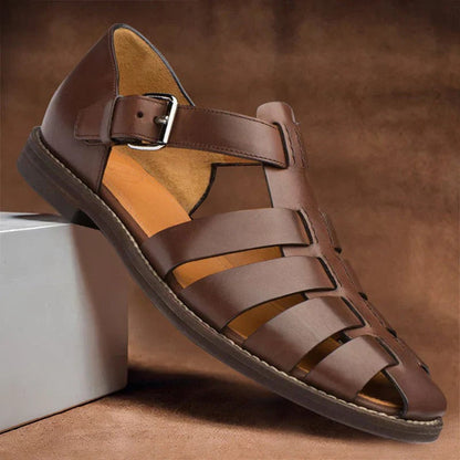 Belro men's adjustable sandals featuring straps and cushioned soles, ideal for casual summer wear.