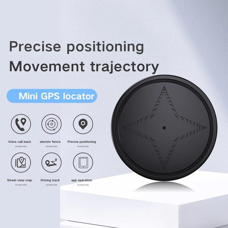 Mini Magnetic GPS Tracker by Belro, compact electronic device with magnetic mount for real-time location tracking.