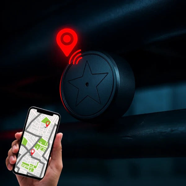 Mini Magnetic GPS Tracker by Belro, compact electronic device with magnetic mount for real-time location tracking.