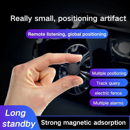 Mini magnetic GPS tracker by Belro, compact electronic device with magnetic mount for real-time location tracking.