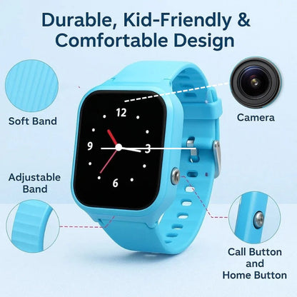 Kids Smart Watch GPS Tracker by Belro, showing a colorful kids' smartwatch with GPS navigation features.