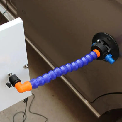 Belro car dent repair tool for home use, featuring a durable plastic handle and metal pulling tab for dent removal.