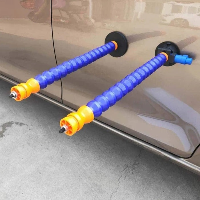 Belro Car Dent Repair Tool for home and garden use, showing a close-up of the dent repair kit with tools and accessories.