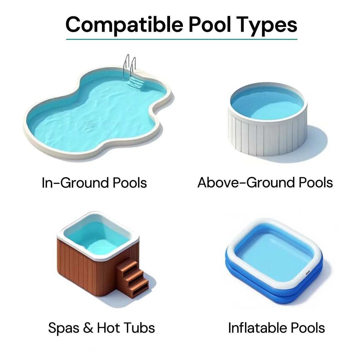 Belro cordless pool cleaner navigating a swimming pool, designed for efficient outdoor pool cleaning.
