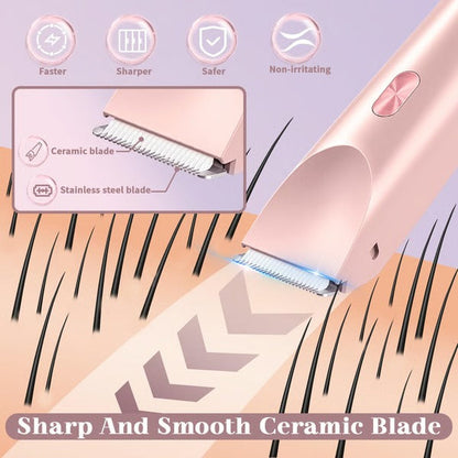 Belro women's electric shaver and bikini trimmer with sleek design, suitable for personal grooming and close shaving.