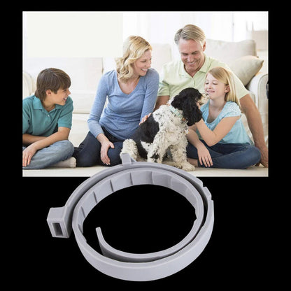 Belro parasite repellent dog collar with adjustable strap, designed to protect pets from fleas and ticks.