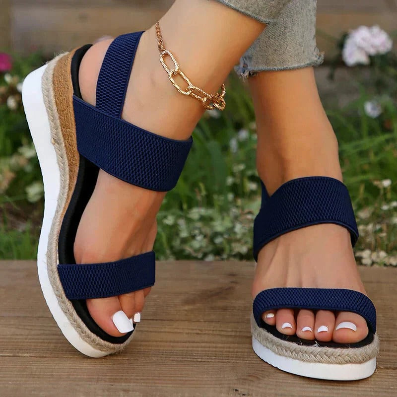 Belro women's comfort sandals with cushioned straps and slip-on design, ideal for casual summer wear.