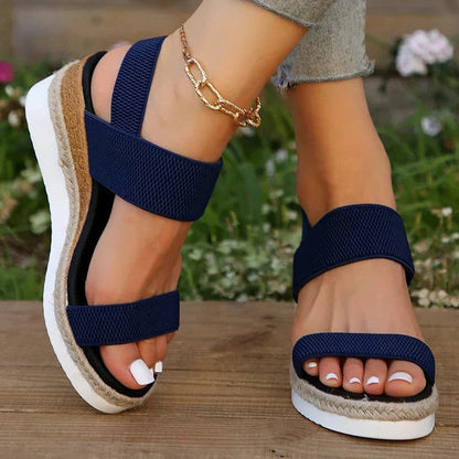 Belro women's comfort sandals with cushioned straps and slip-on design, ideal for casual summer wear.