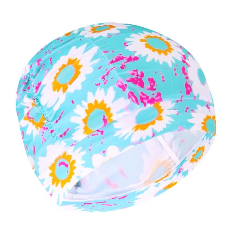 Belro stylish stretch swimming cap, made of flexible material, perfect for outdoor swimming and water activities.