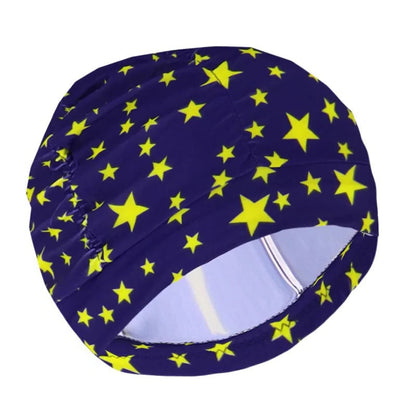 Belro stylish stretch swimming cap in vibrant color, designed for comfortable outdoor swimming and water activities.