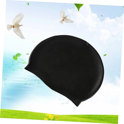 Belro stylish stretch swimming cap in vibrant color, designed for comfortable outdoor swimming and water activities.