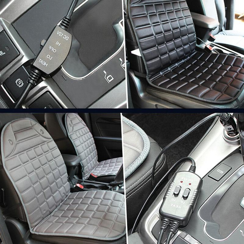 Belro heated car seat cushion with adjustable controls, designed for comfort and warmth during driving.