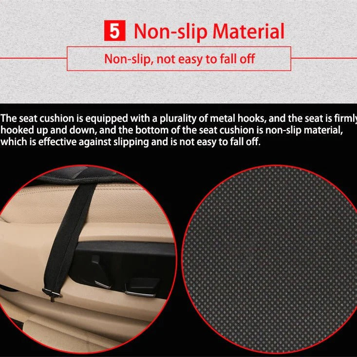 Belro heated car seat cushion with adjustable controls, providing comfort and warmth during drives.
