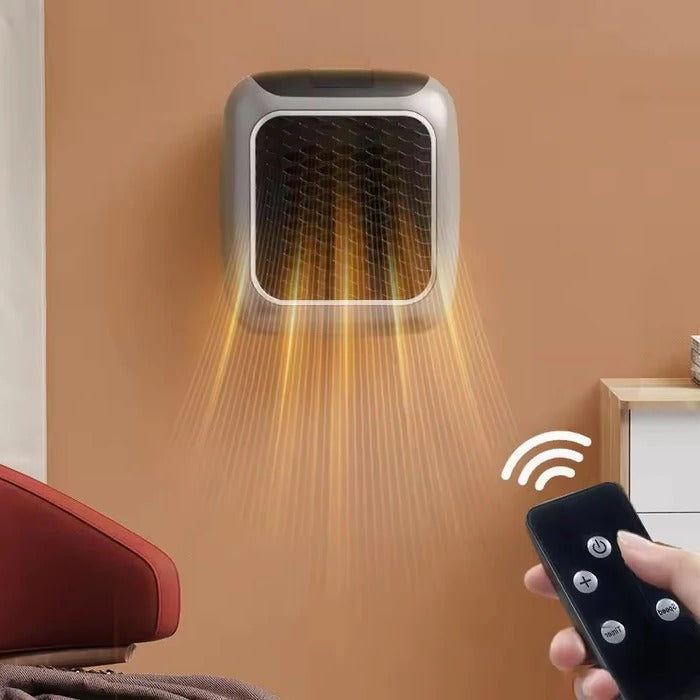 Belro portable plug-in electric heater, compact home appliance with digital controls and safety features for efficient heating.
