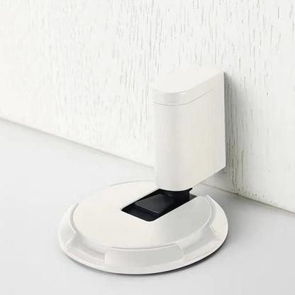 Heavy duty adjustable door stopper by Belro, showing a durable metal tool designed to secure doors in place.