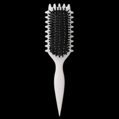 Belro Curl Defining Brush with thick bristles for shaping and styling curly hair, ideal for health and beauty hair care routines.
