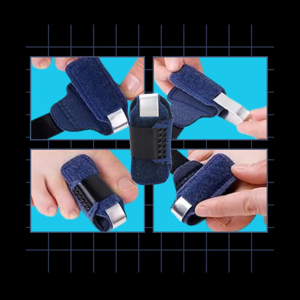 Belro Toe Straightener with adjustable support for correct toe alignment and foot comfort in health and beauty care.