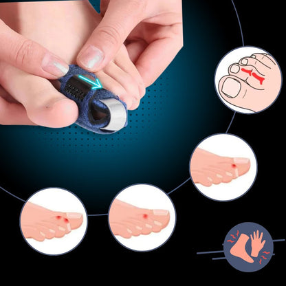 Belro Toe Straightener with adjustable support for foot alignment and comfort in a health and beauty setting.