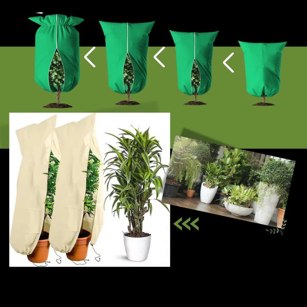 Belro freeze protection plant covers for outdoor garden plants, designed to shield against cold weather.
