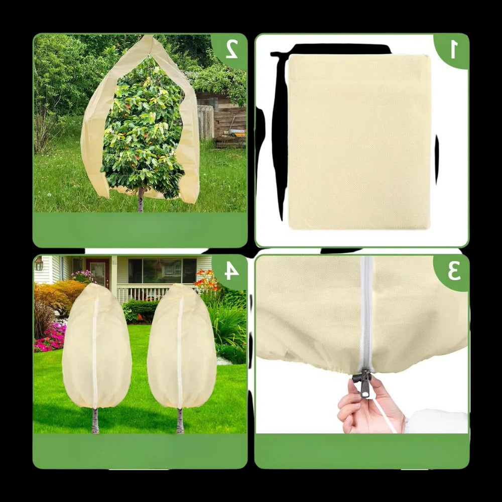 Belro freeze protection plant covers for outdoor garden, designed to shield plants from cold weather and frost damage.