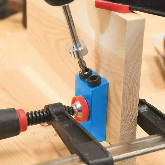 Belro woodworking angle drill guide tool for accurate, angled drilling in tools and hardware applications.