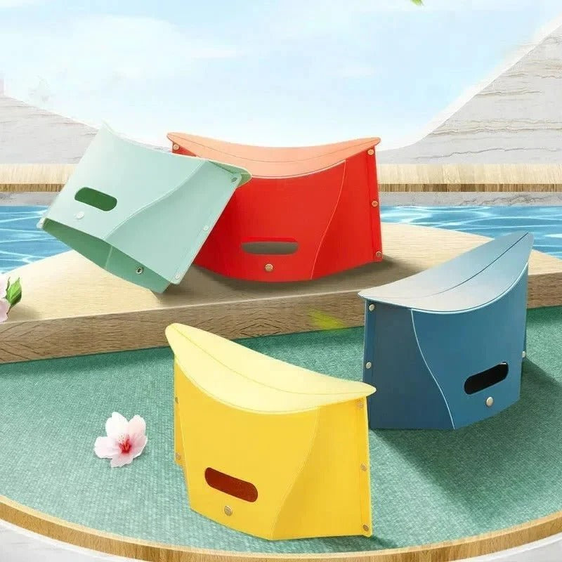 Belro folding step stool in a home setting, lightweight and portable for reaching high shelves or tasks around the house.