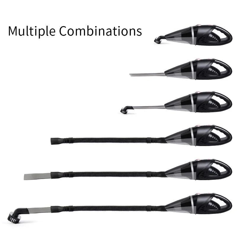 Belro portable car vacuum cleaner with compact design, handheld style, perfect for quick cleaning of car interiors.