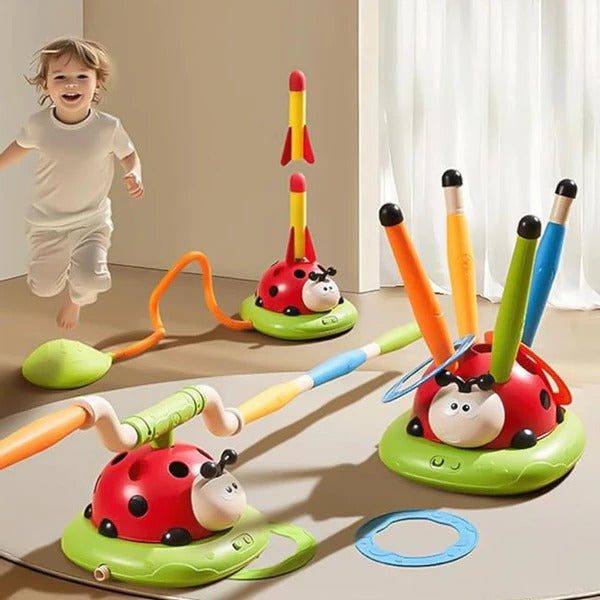 Colorful Belro 3-in-1 active play toy for kids with various interactive features, designed for fun and energetic play.