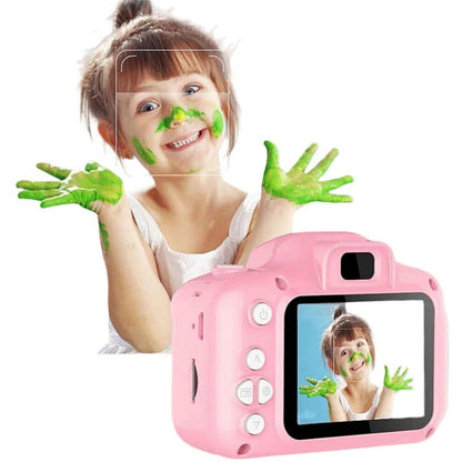Kids digital camera by Belro showing colorful design, buttons, and lens, perfect for children’s photography adventures.