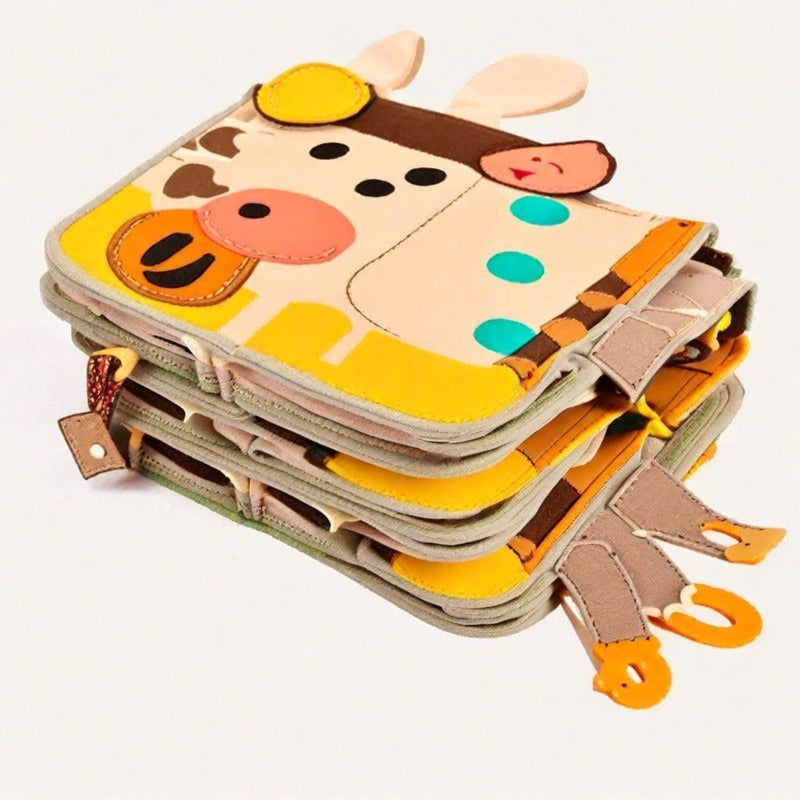Belro Montessori book for early learning, featuring colorful illustrations and educational content for young children.