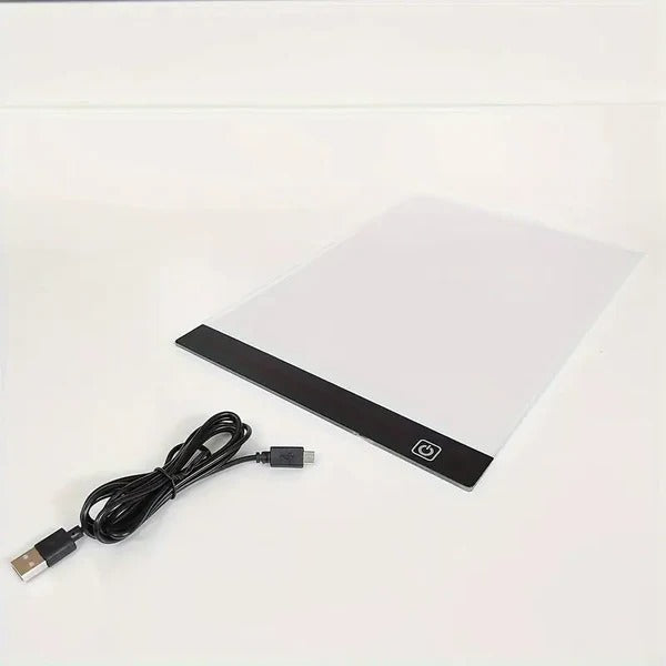Belro A4 LED tracing light box with a sleek design, ideal for detailed clothing design and pattern tracing.