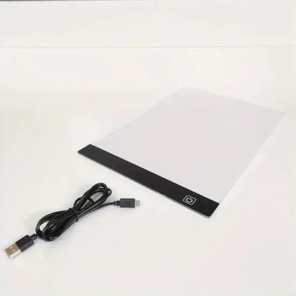 Belro A4 LED tracing light box with a sleek design, ideal for detailed clothing design and pattern tracing.