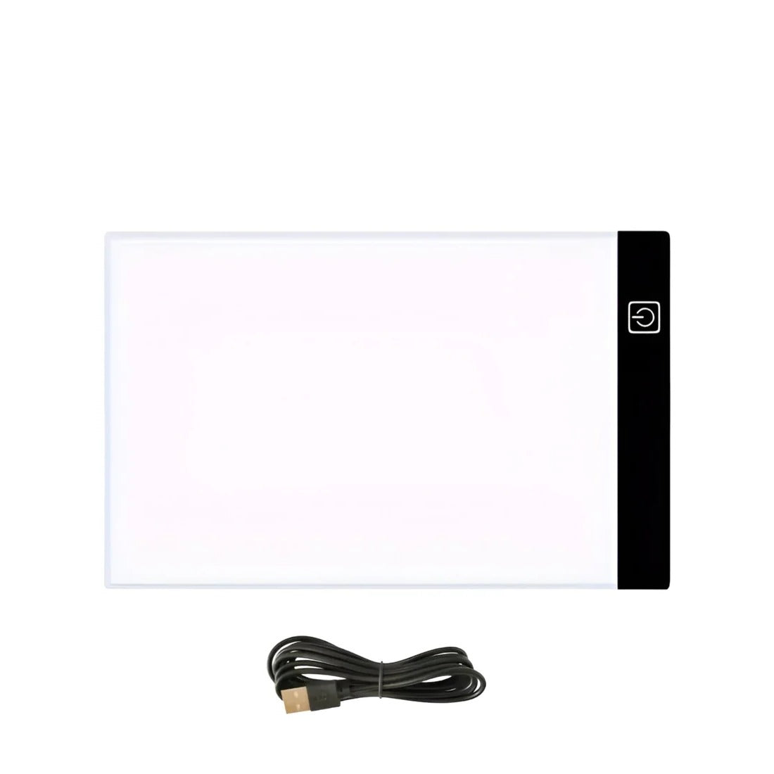 Belro A4 LED tracing light box for arts and crafts, providing bright illumination for detailed work on a clothing project.