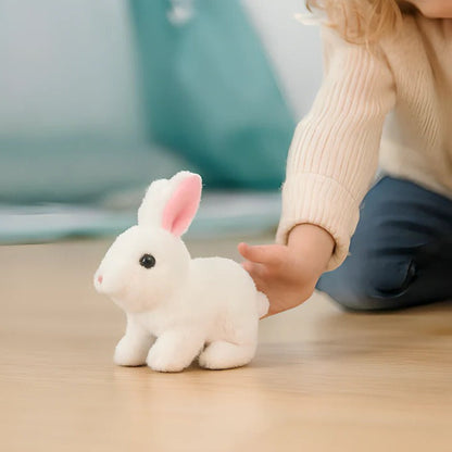 Belro Interactive Plush Bunny Toy designed for men's clothing, featuring soft fabric and playful detailing.
